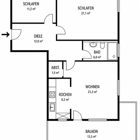 Schwalbennest St. Andreasberg Appartement *
